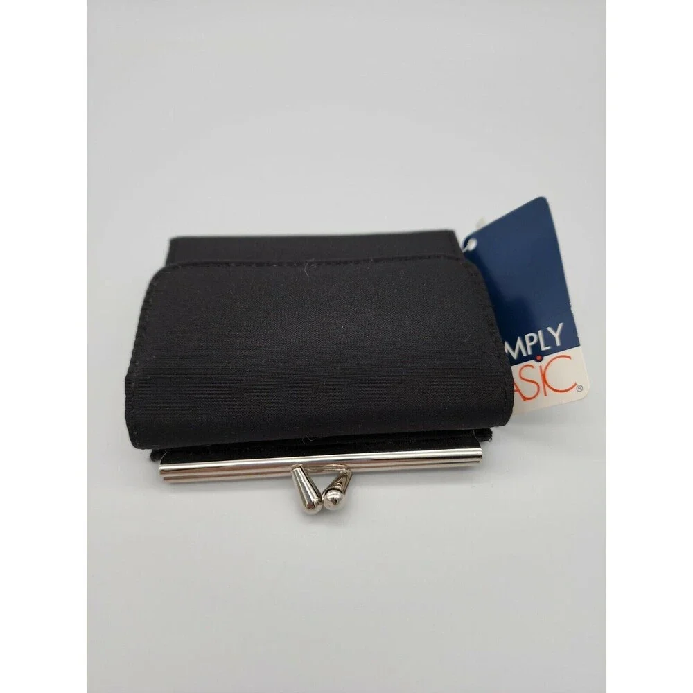 Simply Basic Frame Mini-Purse Change Purse NWT Microfiber Wallet